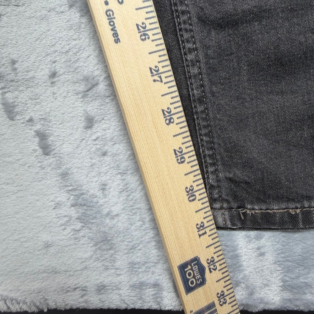 Levi's 559 Relaxed Straight Jeans Mens 38x32 Black Faded Black Denim 0626-0466 - Picture 5 of 13